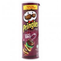 Pringles Potato Crisps Smoky Bbq Flavor 107g