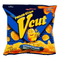 Vcut Potato Chips Cheese Flavor 25g