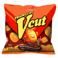 Vcut Potato Chips Spicy Barbecue Flavor 25g