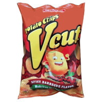 Vcut Potato Chips Spicy Barbecue Flavor 65g